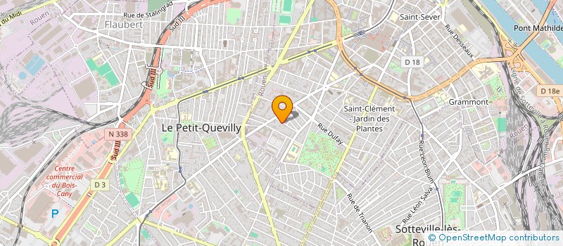 localisation de l'entreprise NETGRIM à ROUEN