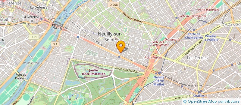 localisation de l'entreprise NETGUIDE à NEUILLY-SUR-SEINE