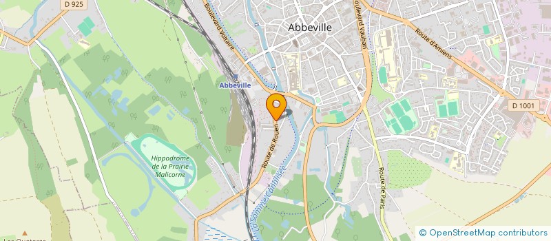 localisation de l'entreprise NETHA  ABBEVILLE