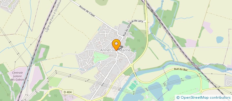 localisation de l'entreprise NETHRAN à ANNET-SUR-MARNE