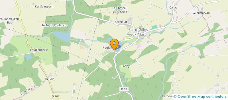 localisation de l'entreprise NETI NETI  SAINT-GILLES-VIEUX-MARCHE