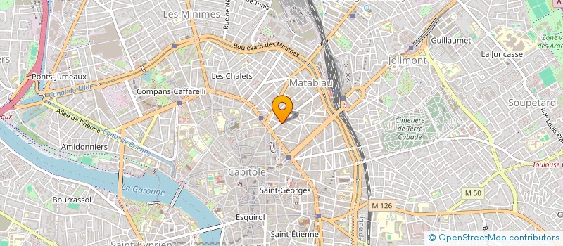 localisation de l'entreprise NETICA à TOULOUSE