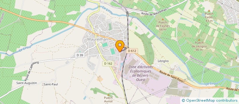 localisation de l'entreprise NETIDATA à MAUREILHAN