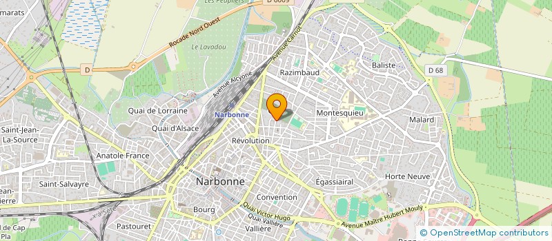 localisation de l'entreprise NETIEIS à NARBONNE