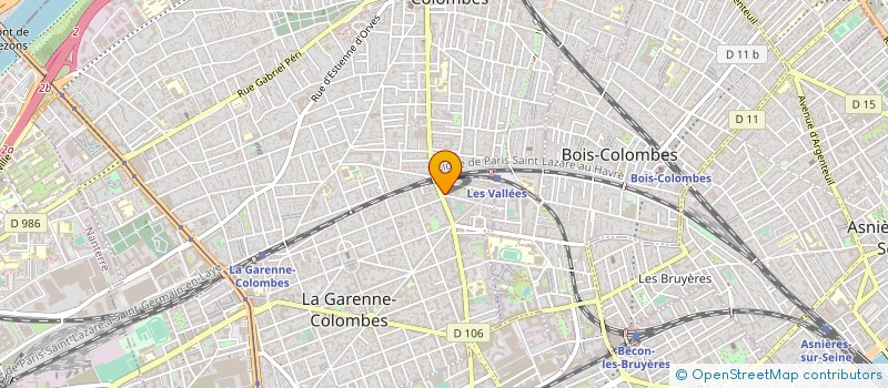 localisation de l'entreprise NETIM SERVICES à LA GARENNE-COLOMBES