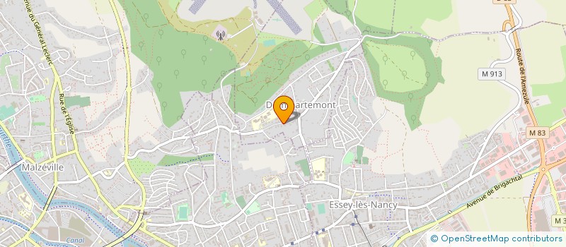 localisation de l'entreprise NETIMARK  NANCY