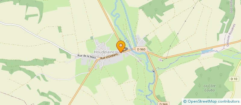 localisation de l'entreprise NETIMMO à HOUDELAINCOURT
