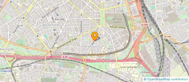 localisation de l'entreprise NETISA à LILLE