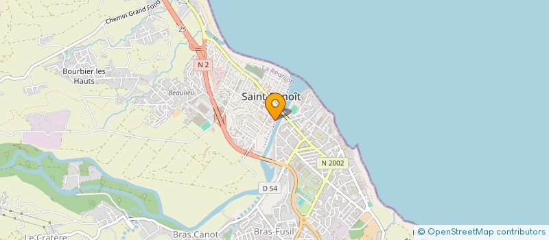 localisation de l'entreprise NETISS  SAINT-BENOIT