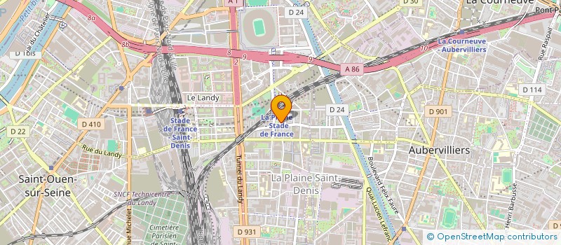 localisation de l'entreprise NETIUM à SAINT-DENIS