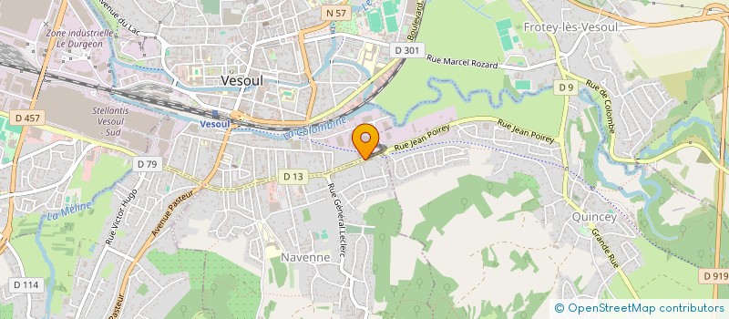 localisation de l'entreprise NETIZIS  NOIDANS-LES-VESOUL