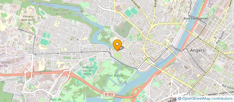 localisation de l'entreprise NETJER à ANGERS