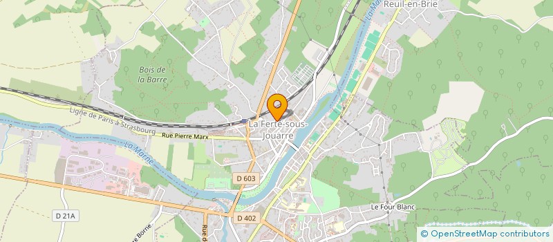 localisation de l'entreprise NETLINK TECHNOLOGIE à LA FERTE-SOUS-JOUARRE