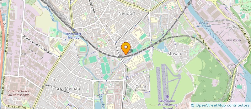 localisation de l'entreprise NETLOGIX  STRASBOURG