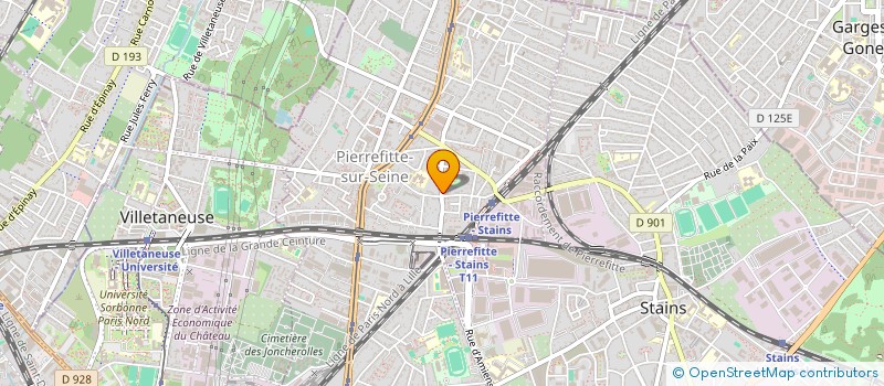 localisation de l'entreprise NETLUX SERVICES  SAINT-DENIS