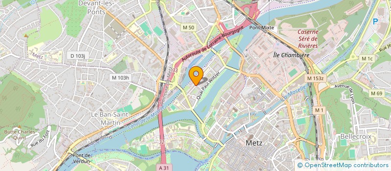 localisation de l'entreprise NETLY TECH  METZ