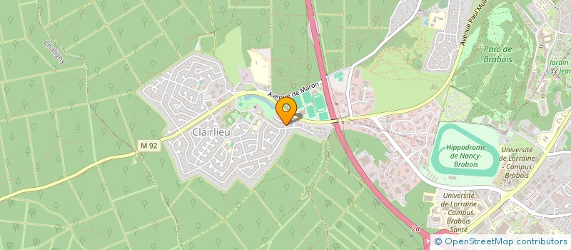 localisation de l'entreprise NETMATE  VILLERS-LES-NANCY