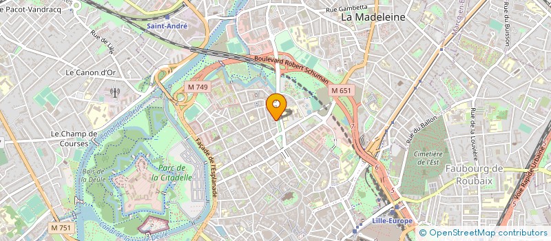 localisation de l'entreprise NETMEDIA CONSULTING à LILLE