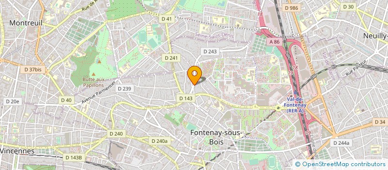 localisation de l'entreprise NETMO MULTISERVICES à FONTENAY-SOUS-BOIS