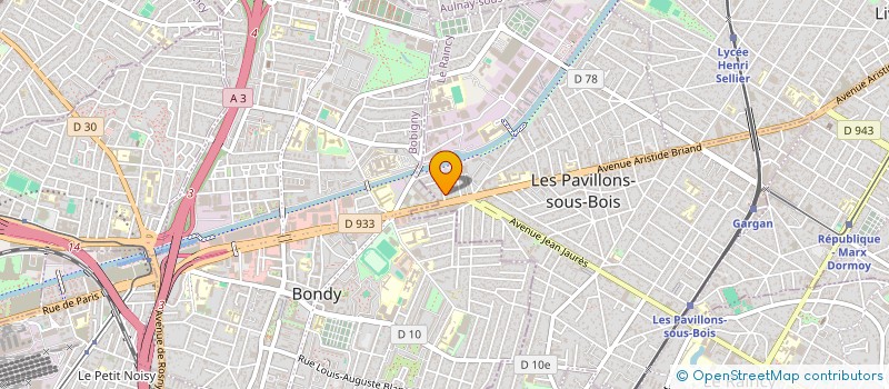 localisation de l'entreprise NETO  LES PAVILLONS-SOUS-BOIS