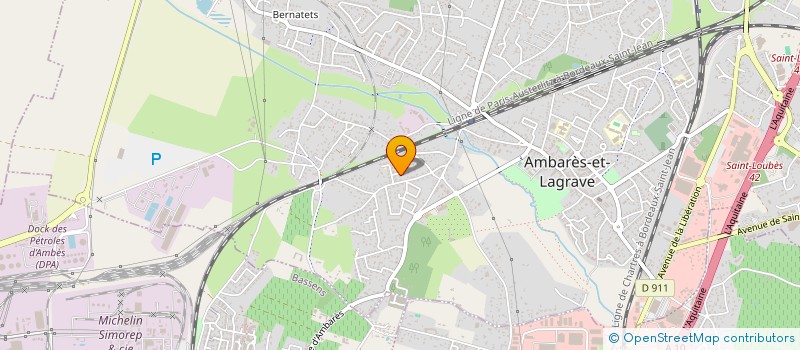 localisation de l'entreprise NETO DE ALMEIDA à AMBARES-ET-LAGRAVE