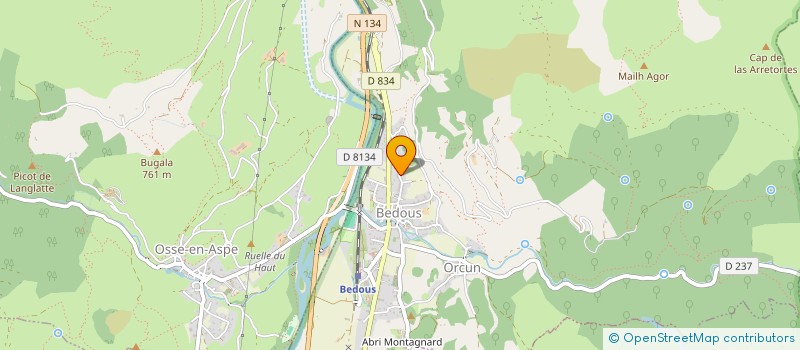 localisation de l'entreprise NETO ET FILS  BEDOUS