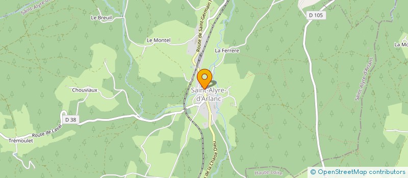 localisation de l'entreprise NETO VIEIRA  SAINT-ALYRE-D'ARLANC