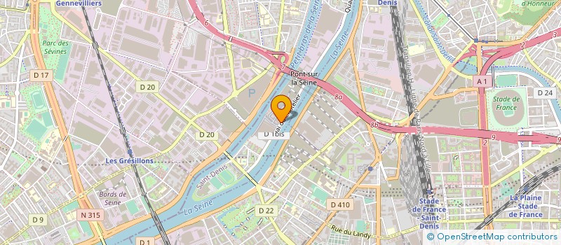 localisation de l'entreprise NETOL  L'ILE-SAINT-DENIS