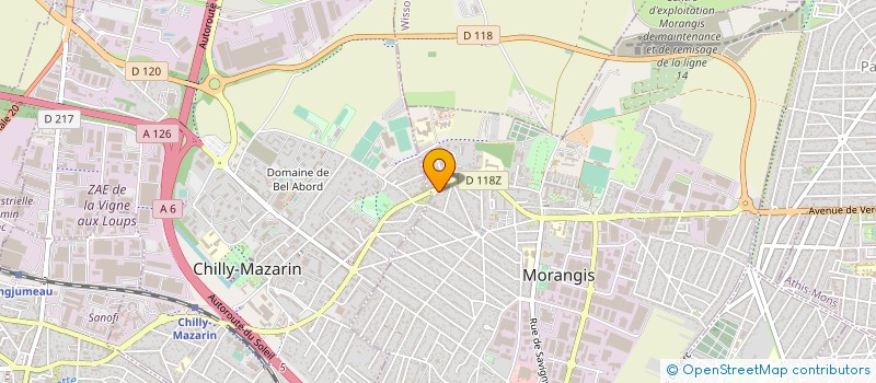 localisation de l'entreprise NETOPSIA  MORANGIS