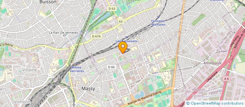 localisation de l'entreprise NETOSEC à ANTONY
