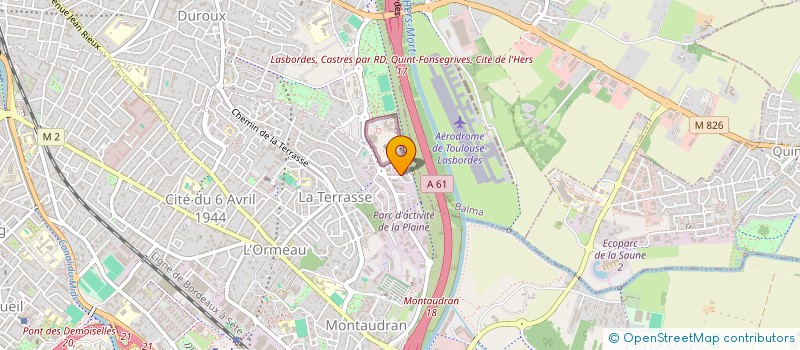 localisation de l'entreprise NETOUL à TOULOUSE