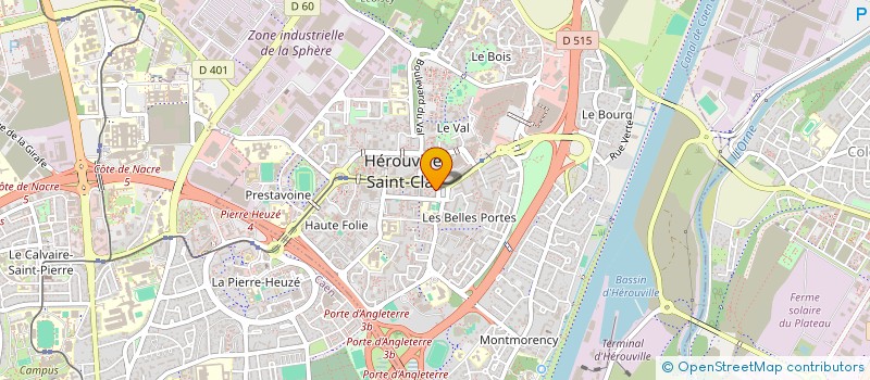 localisation de l'entreprise NETPHONE 14 à HEROUVILLE-SAINT-CLAIR