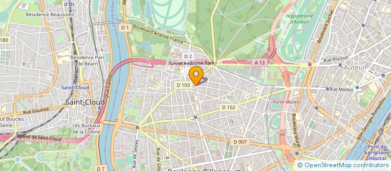 localisation de l'entreprise NETPRESSE à BOULOGNE-BILLANCOURT