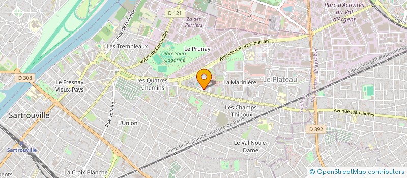 localisation de l'entreprise NETPRO CONSULTING à SARTROUVILLE