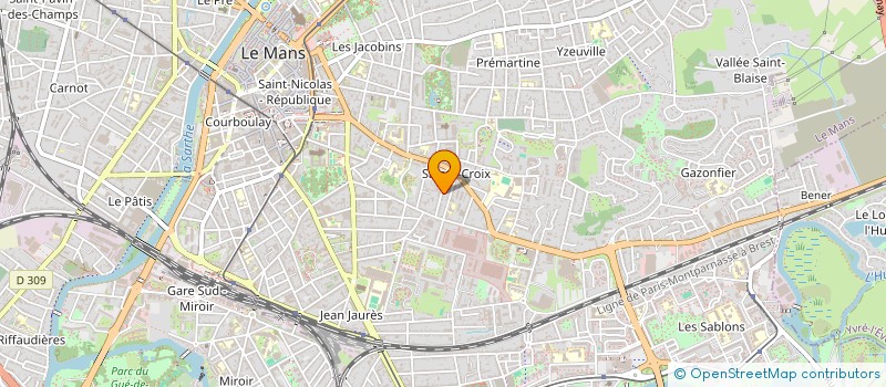 localisation de l'entreprise NETPRO LM  LE MANS