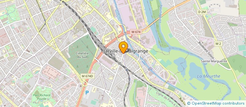 localisation de l'entreprise NETPROCOM  JARVILLE-LA-MALGRANGE