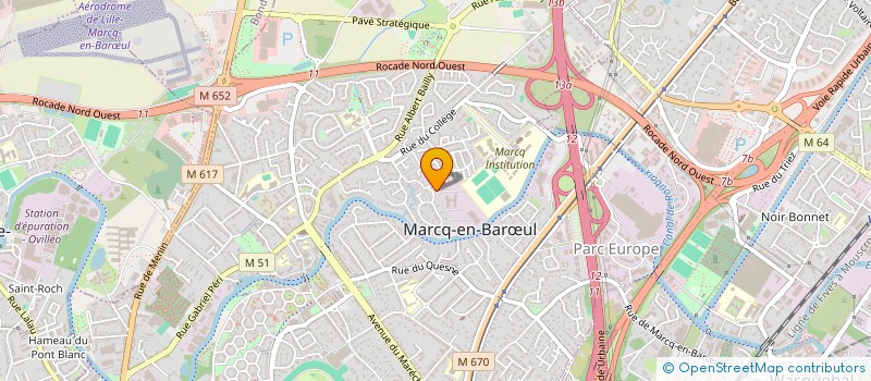 localisation de l'entreprise NETRA SYSTEMS à MARCQ-EN-BARŒUL