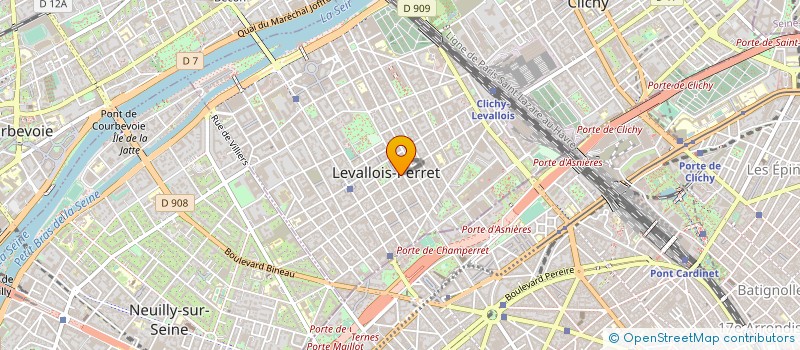 localisation de l'entreprise NETRATINGS FRANCE à LEVALLOIS-PERRET