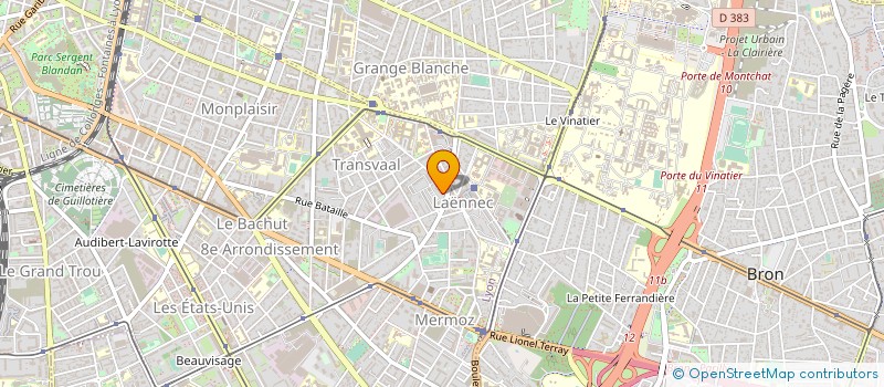 localisation de l'entreprise NETRIS PHARMA à LYON