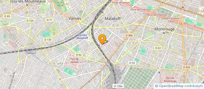 localisation de l'entreprise NETROD CONSULTANTS  MALAKOFF