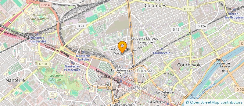 localisation de l'entreprise NETSECU SOLUTIONS à COURBEVOIE