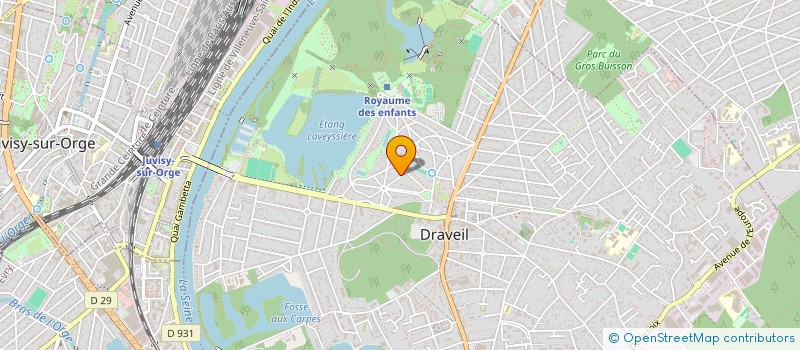 localisation de l'entreprise NETSHOT à DRAVEIL