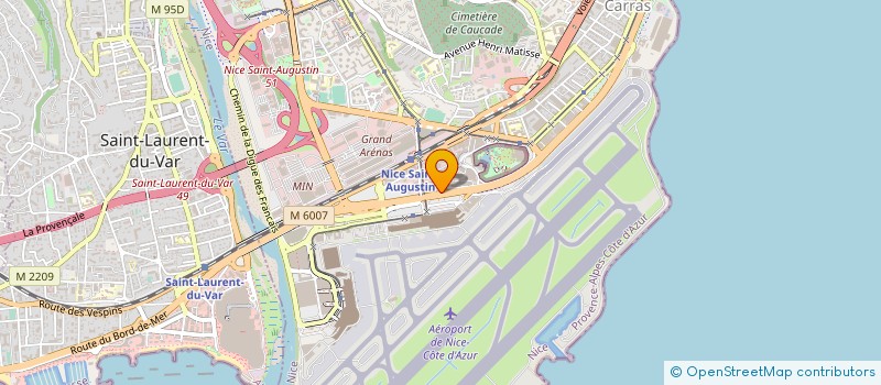 localisation de l'entreprise NETSOOON.AI à NICE