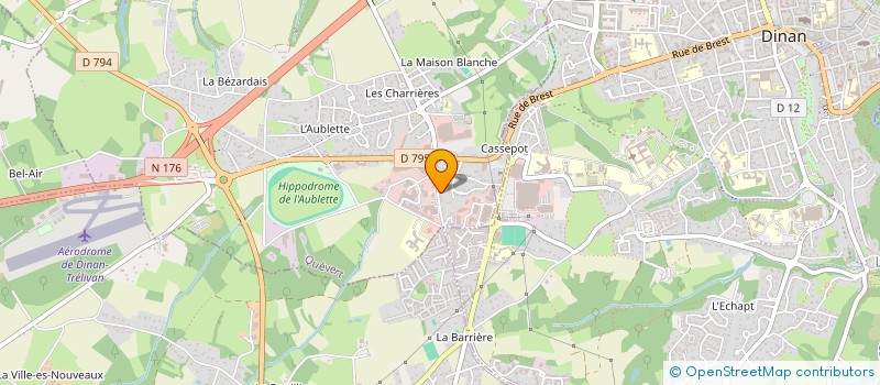 localisation de l'entreprise NETSOURCE à DINAN