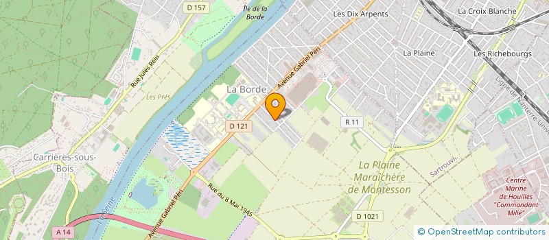 localisation de l'entreprise NETSPEC  HOUILLES