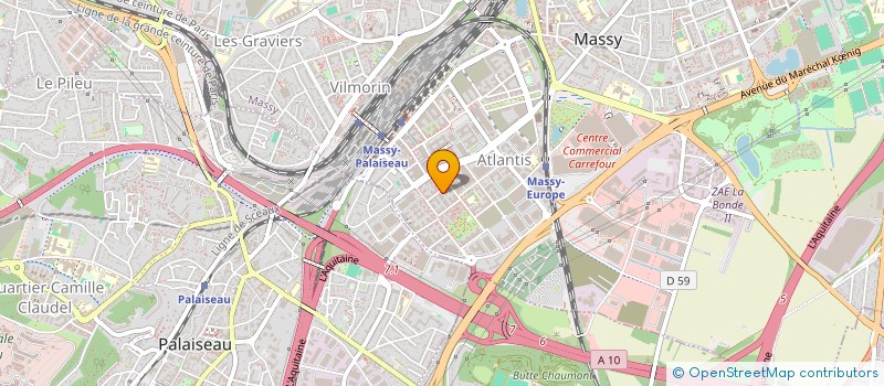 localisation de l'entreprise NETSPIRE  MASSY