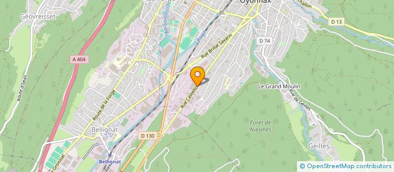 localisation de l'entreprise NETSTAL FRANCE SAS à OYONNAX
