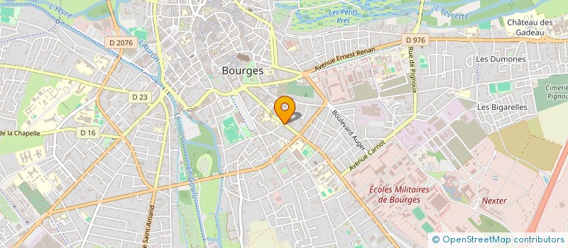 localisation de l'entreprise NETSTORE SARL à BOURGES