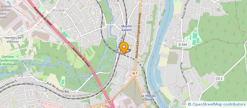 localisation de l'entreprise NETT BUSINESS SERVICE à CORBEIL-ESSONNES