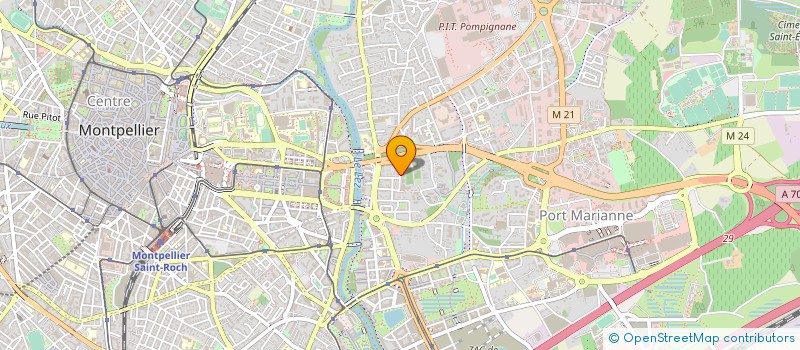 localisation de l'entreprise NETT CLIM 34 à MONTPELLIER
